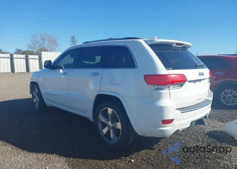 2014 Jeep Grand Cherokee Overland z USA, uszkodzony, nr VIN 1C4RJECT5EC124004